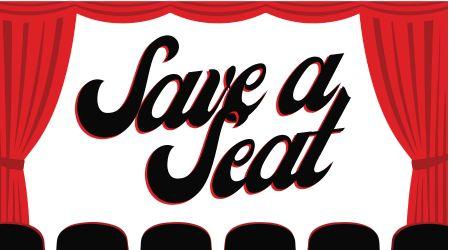 Save yourself a seat–literally